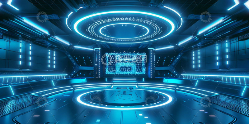 高清大图下载【趣麦麦图】建筑科技背景