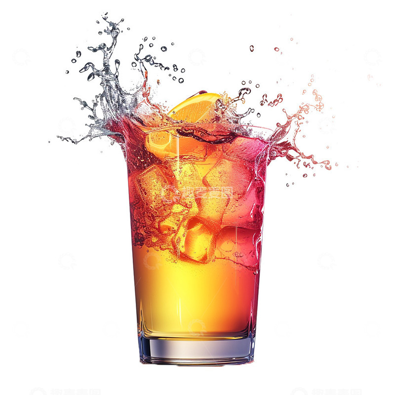 高清大图下载【趣麦麦图】夏日创意柠檬水