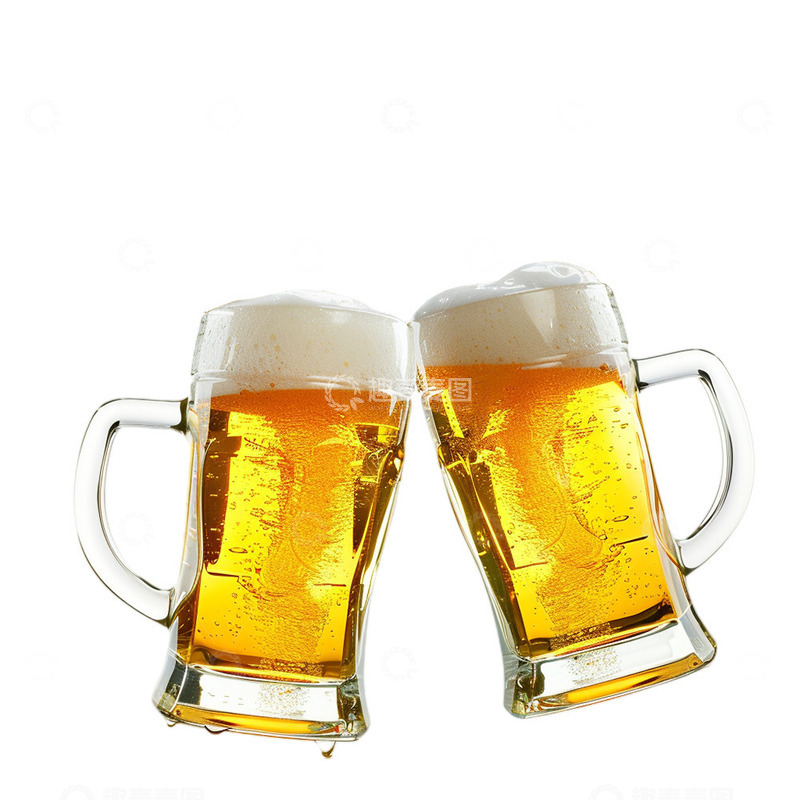 高清大图下载【趣麦麦图】夏日黄色啤酒