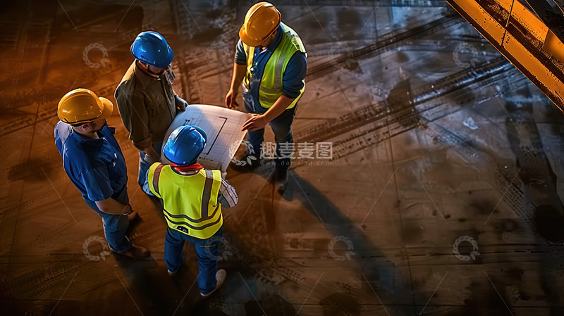 高清大图下载【趣麦麦图】技术人员沟通交流人物形象