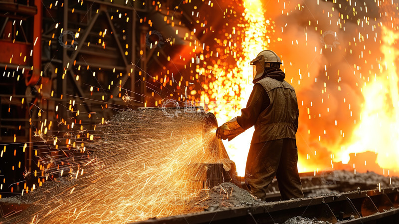 高清大图下载【趣麦麦图】焊接切割工人工作场景人物形象