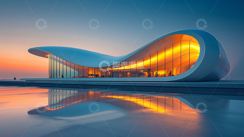 高清大图下载【趣麦麦图】造型独特的建筑