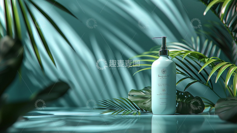 高清大图下载【趣麦麦图】洗发水静物拍摄