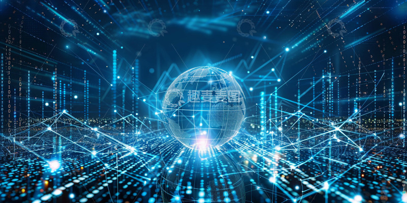 高清大图下载【趣麦麦图】互联网科技背景