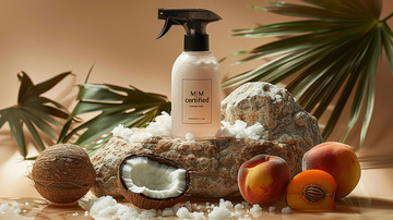 椰子蜜桃护肤品