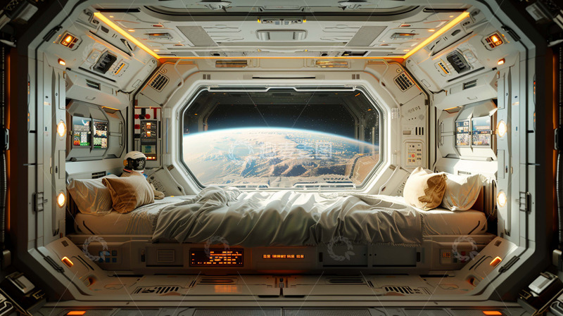 高清大图下载【趣麦麦图】太空旅行照片