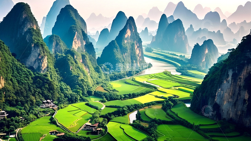 高清大图下载【趣麦麦图】江南风景忆江南