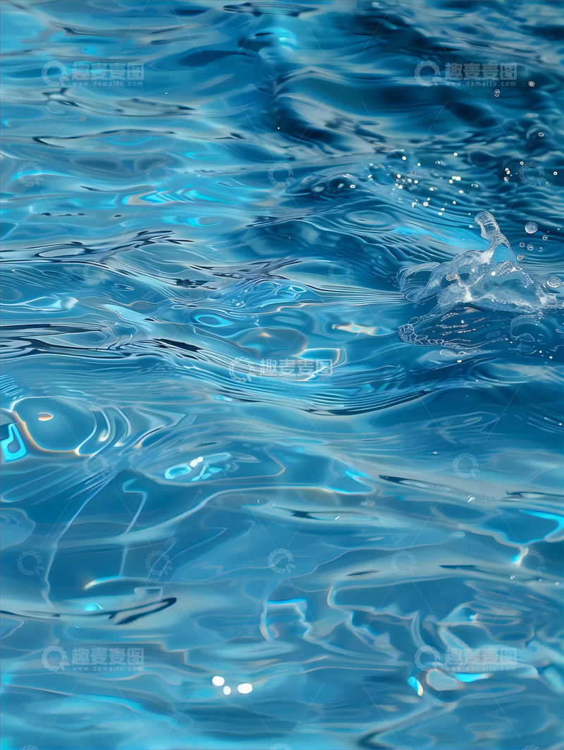 高清大图下载【趣麦麦图】化妆品水面背景