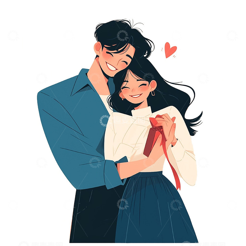 高清大图下载【趣麦麦图】520约会情侣