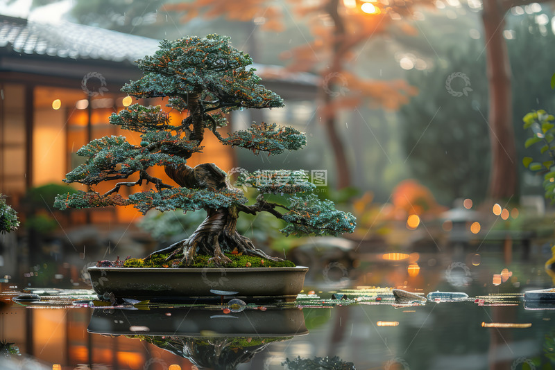 高清大图下载【趣麦麦图】松树盆景摄影