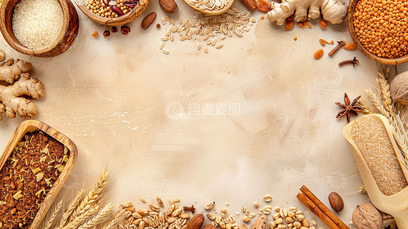 高清大图下载【趣麦麦图】大豆黄豆食品拍摄