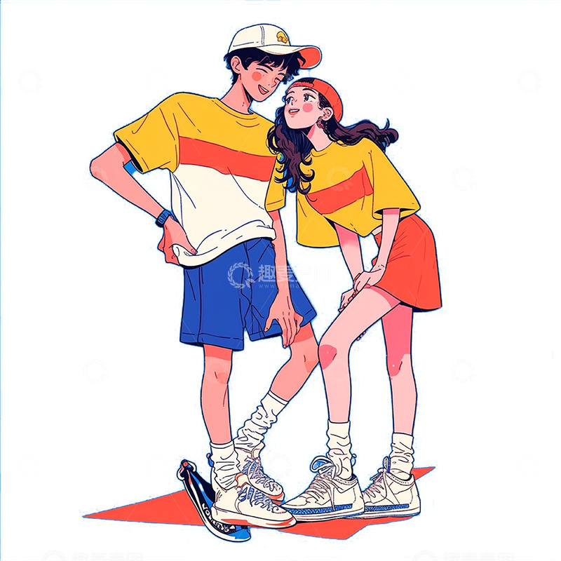 高清大图下载【趣麦麦图】浪漫约会青年