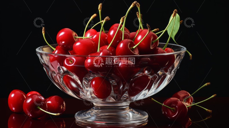 高清大图下载【趣麦麦图】大樱桃车厘子