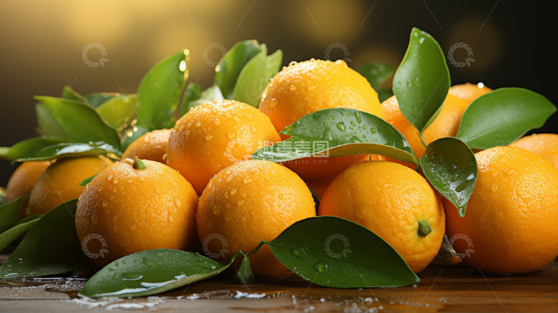 高清大图下载【趣麦麦图】新鲜橙子摄影