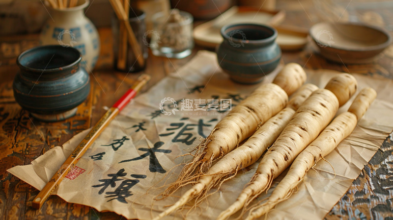 高清大图下载【趣麦麦图】人生药引中药拍摄