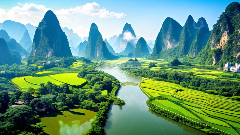 高清大图下载【趣麦麦图】自然景观绿色种植
