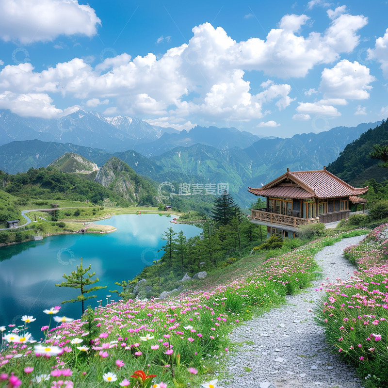 高清大图下载【趣麦麦图】乡村田野风景自然景观