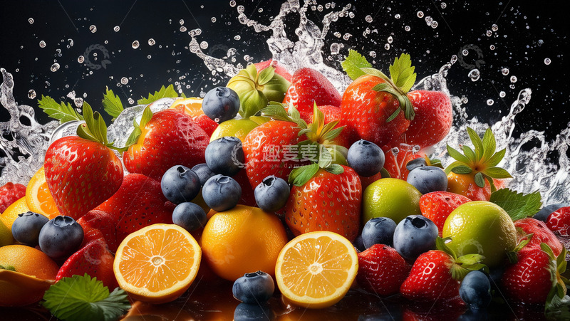 高清大图下载【趣麦麦图】新鲜水果美味水果