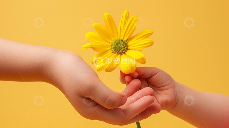 高清大图下载【趣麦麦图】情人节花卉摄影黄色