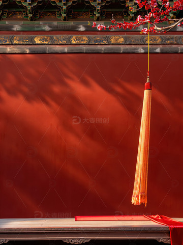 中国风红色喜庆新年背景49