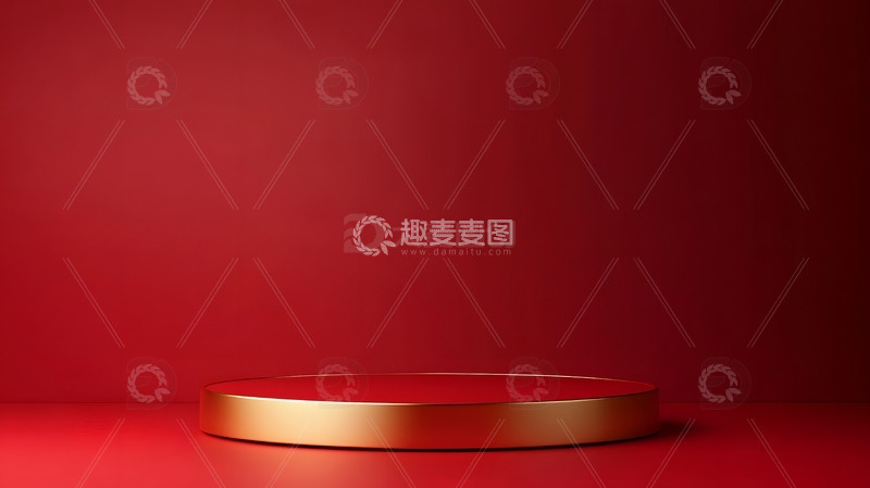 高清大图下载【趣麦麦图】双十二元旦年货节电商展台简约展示