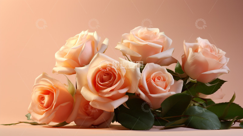 高清大图下载【趣麦麦图】香槟玫瑰实拍图