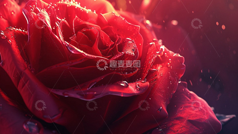 高清大图下载【趣麦麦图】阳光红色玫瑰背景