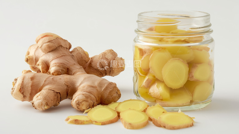 高清大图下载【趣麦麦图】生姜厨房食材