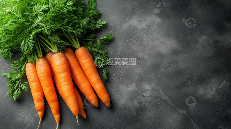 高清大图下载【趣麦麦图】胡萝卜海报背景