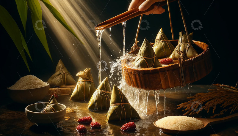 高清大图下载【趣麦麦图】端午粽子美食AI摄影素材