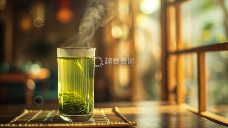 高清大图下载【趣麦麦图】茶艺品茶茶香