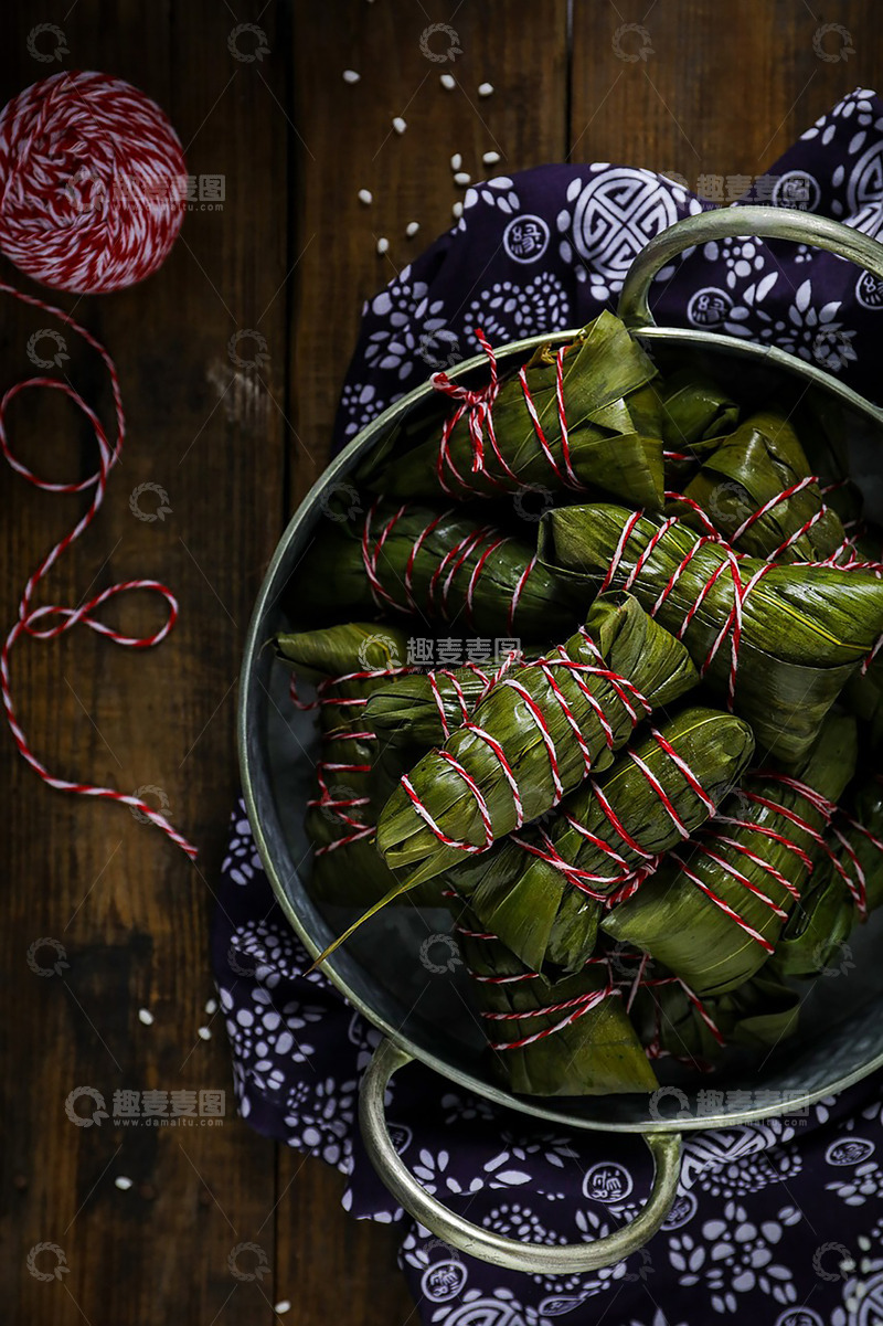 高清大图下载【趣麦麦图】端午节粽子实拍图