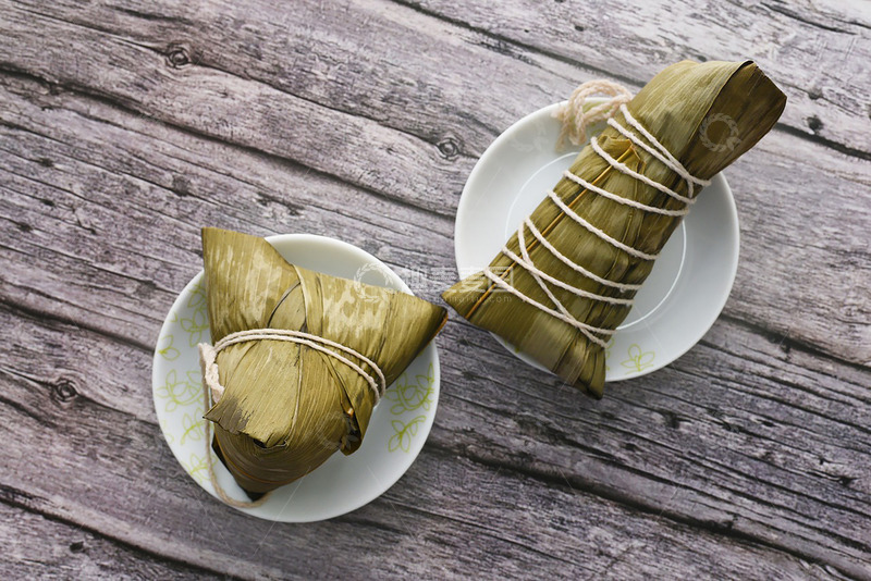 高清大图下载【趣麦麦图】端午粽子俯拍图