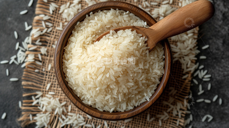 高清大图下载【趣麦麦图】水稻大米背景