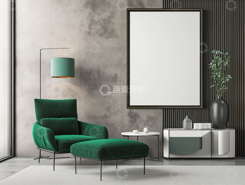 高清大图下载【趣麦麦图】室内家居场景海报背景素材