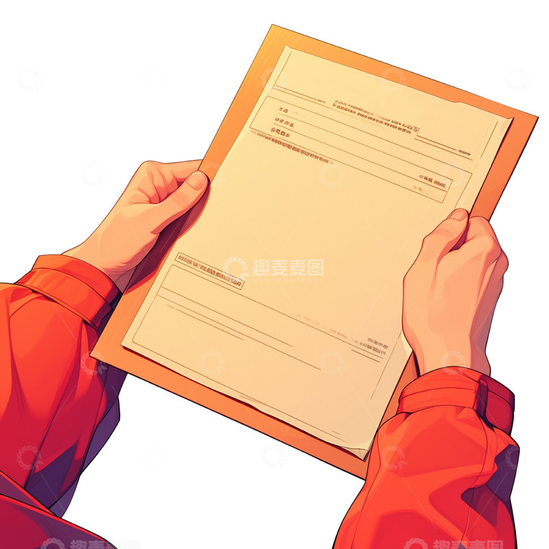 高清大图下载【趣麦麦图】毕业季一张毕业证书