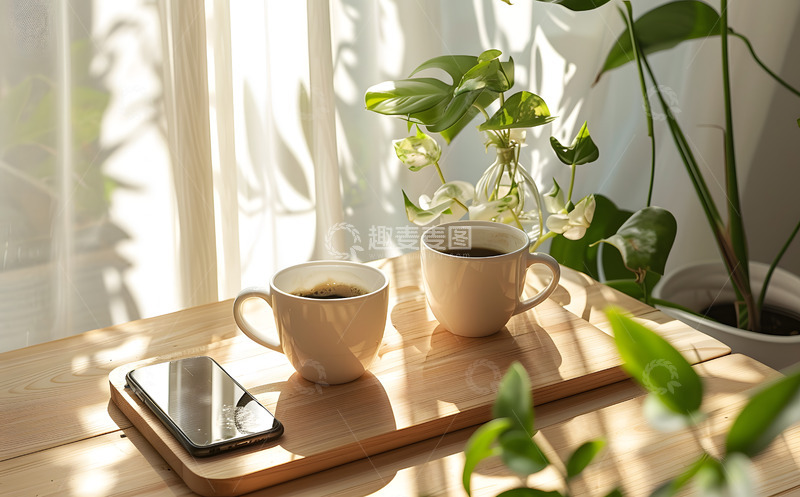 高清大图下载【趣麦麦图】咖啡摆拍摄影图