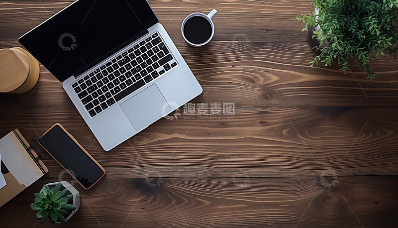 高清大图下载【趣麦麦图】笔记本电脑商务工作