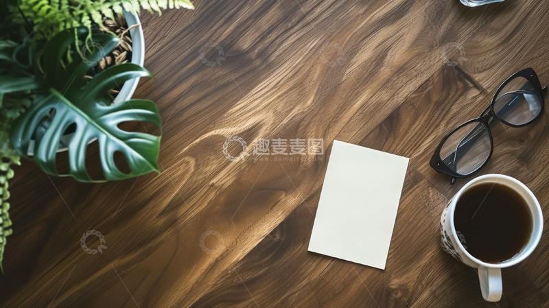 高清大图下载【趣麦麦图】工作区办公桌桌面