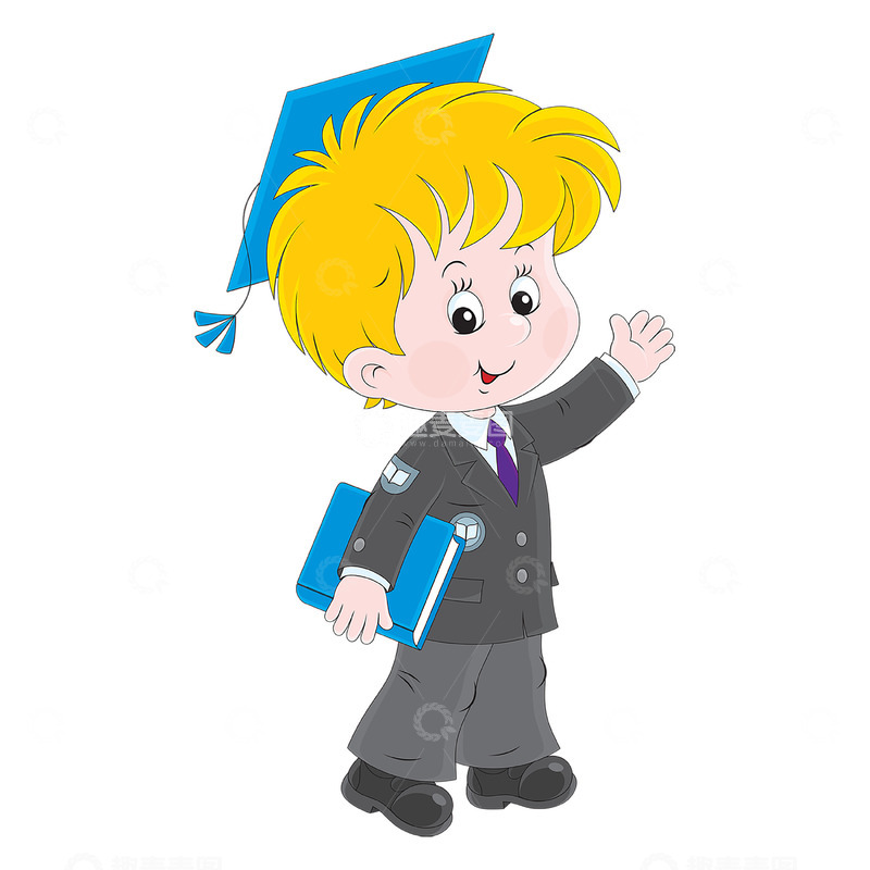 毕业季卡通人物形象