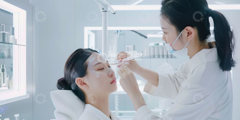 高清大图下载【趣麦麦图】美容院医美女孩实拍图