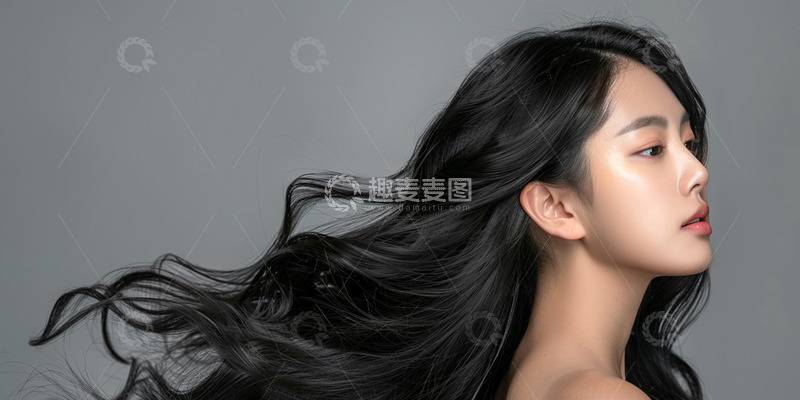 高清大图下载【趣麦麦图】美发行业写实人物