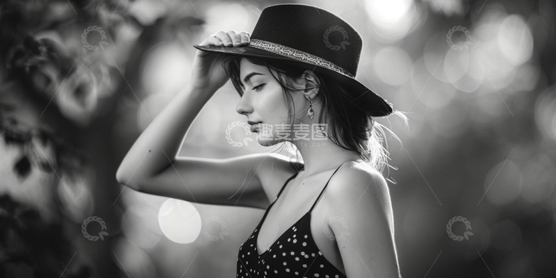 高清大图下载【趣麦麦图】时尚模特杂志封面图