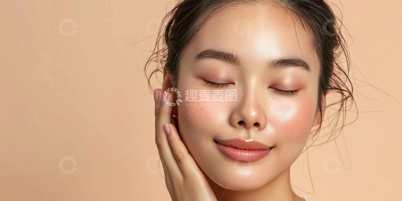 高清大图下载【趣麦麦图】美容正脸人物