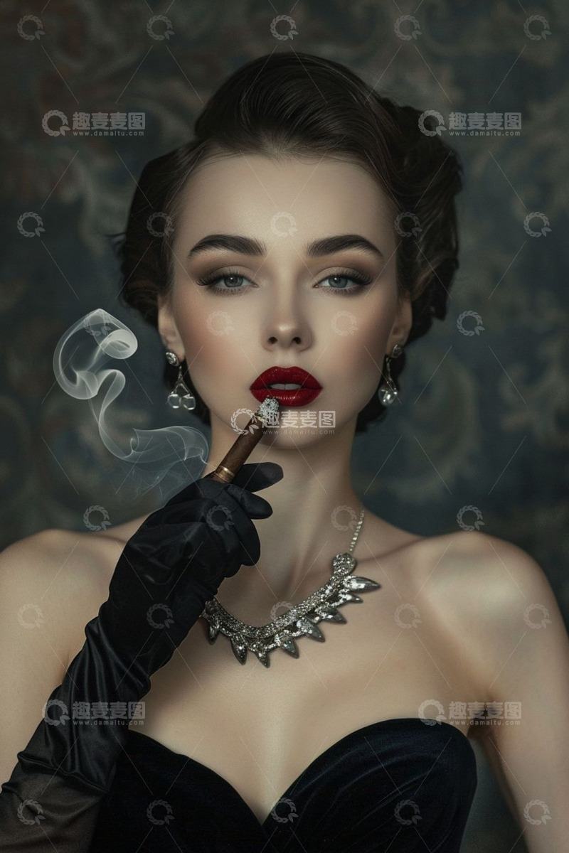 高清大图下载【趣麦麦图】实拍时尚模特人物