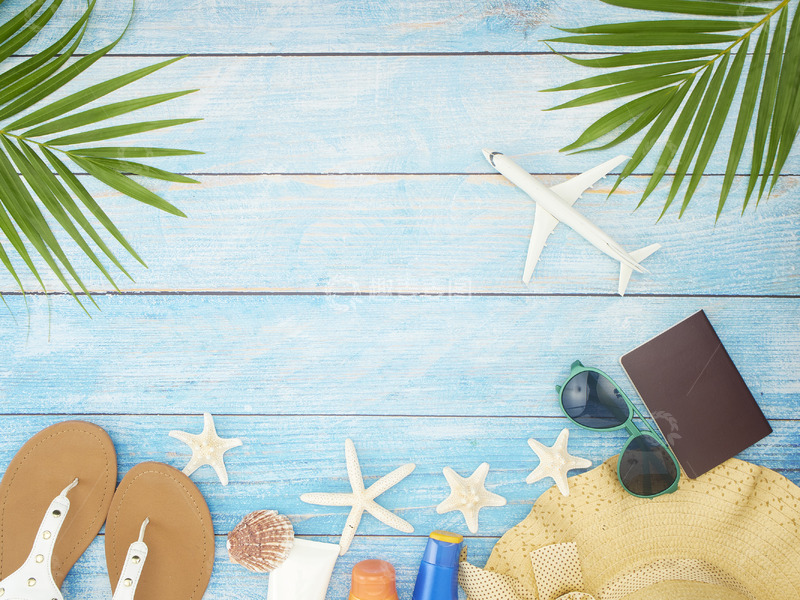 高清大图下载【趣麦麦图】-暑假旅游度假背景