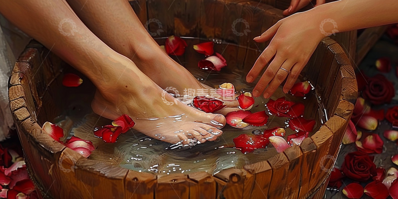 高清大图下载【趣麦麦图】足疗养生实拍特写