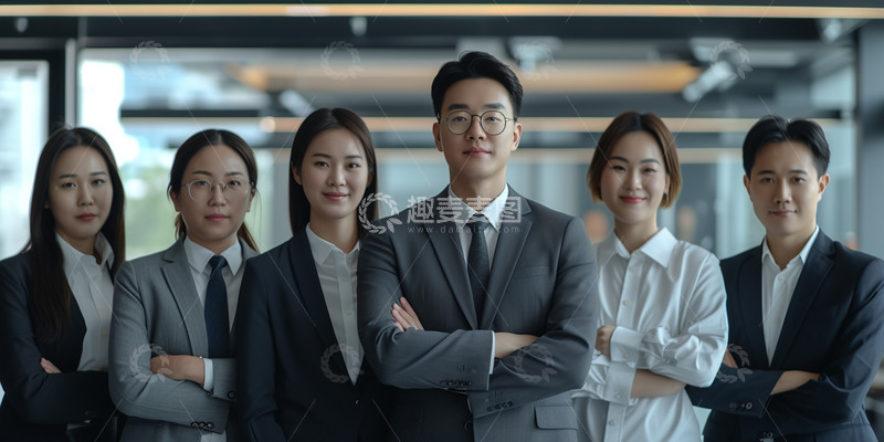 高清大图下载【趣麦麦图】办公室商务人物实拍