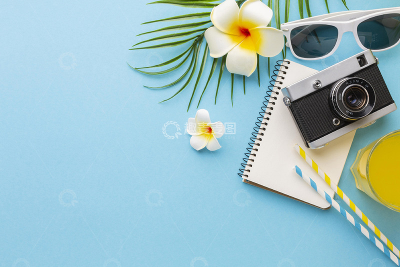 高清大图下载【趣麦麦图】旅行度假装备