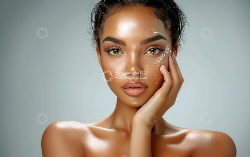 高清大图下载【趣麦麦图】美容行业人物模特摄影图